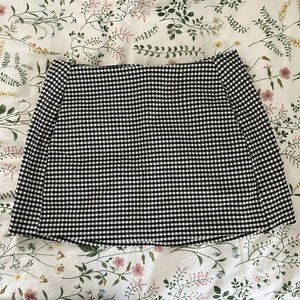 Urban Outfitters Gingham Mini Skirt
